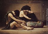 Charles Sprague Pearce The Death of the First-Born painting